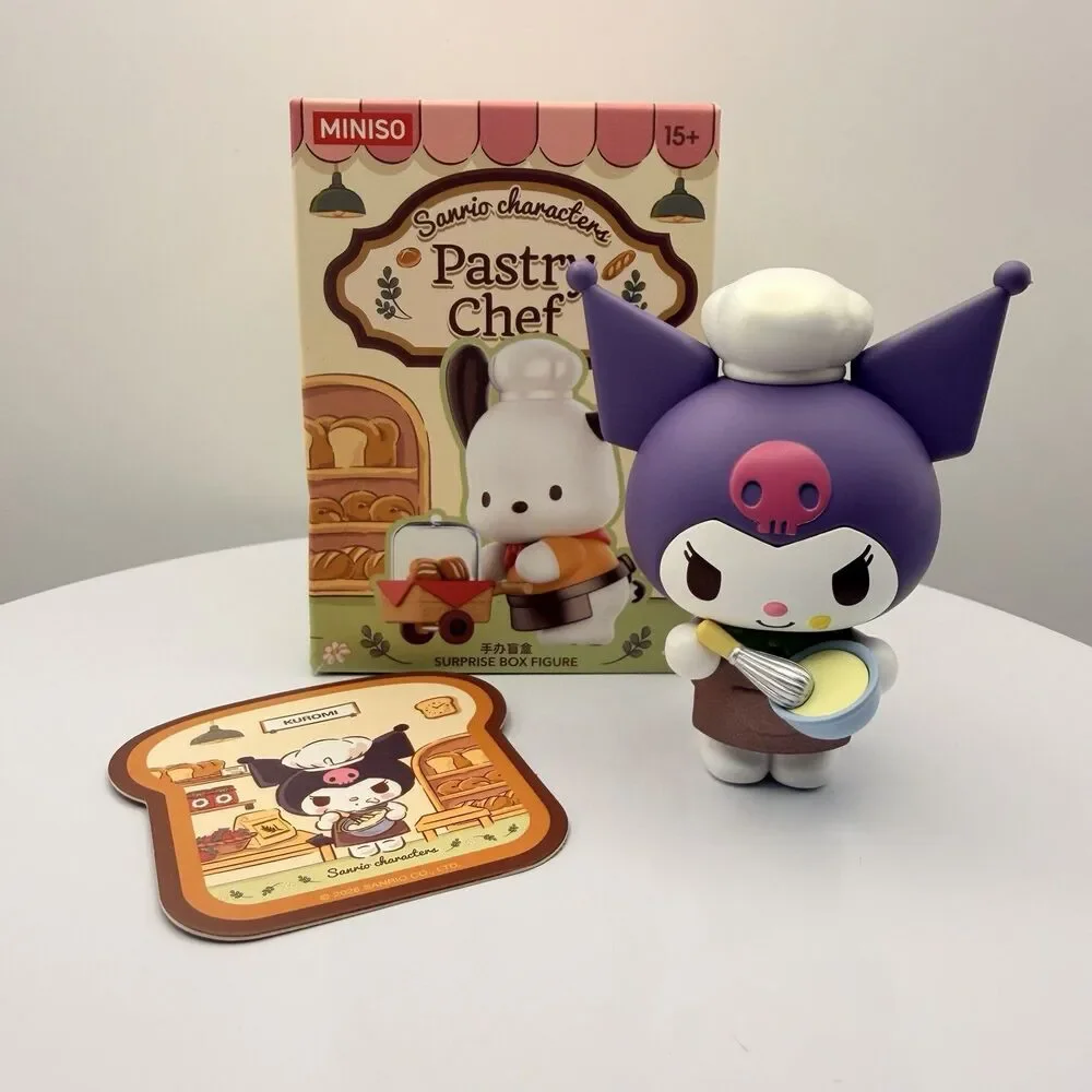 Miniso Sanrio Pastry Chef Series Blind Box Figure Confirmed - KUROMI